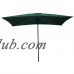 Northlight 9.8 x 6.5 ft. Aluminum Patio Umbrella with Hand Crank   